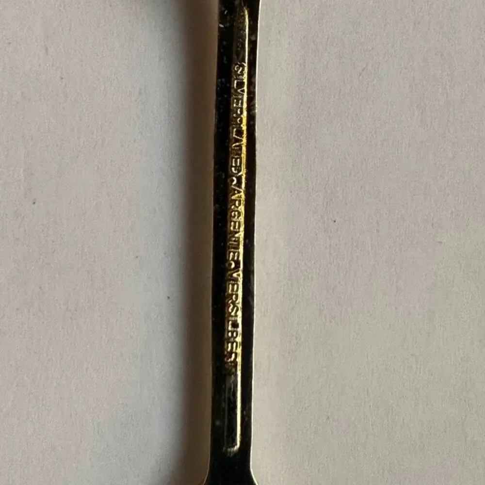 Vintage Stuart Crail Scotland Souvenir Spoon Silver Plated Collector Keepsake Ca